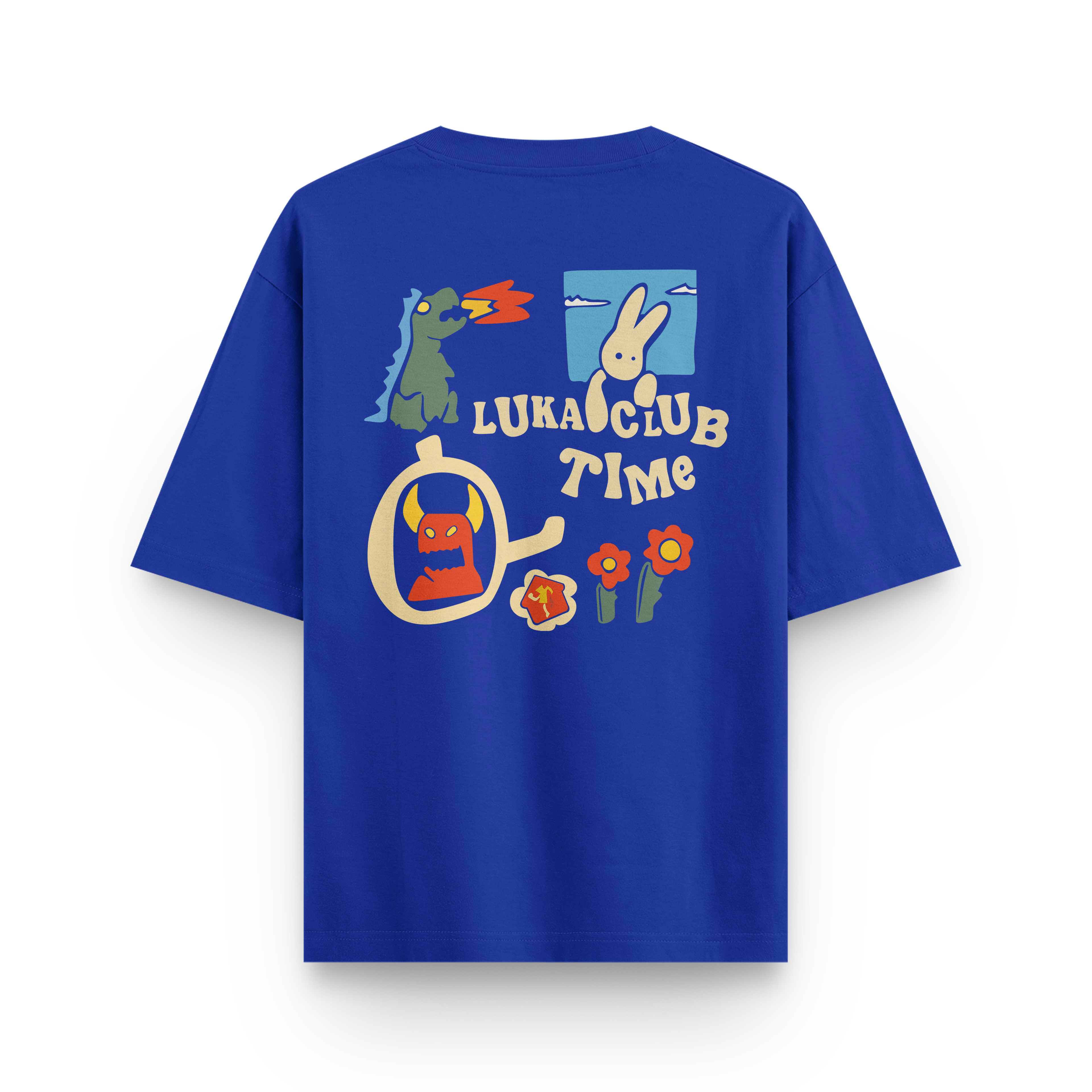 Club Time Oversized Tshirt