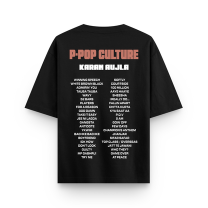 Karan Aujla - Songs Oversized Tshirt