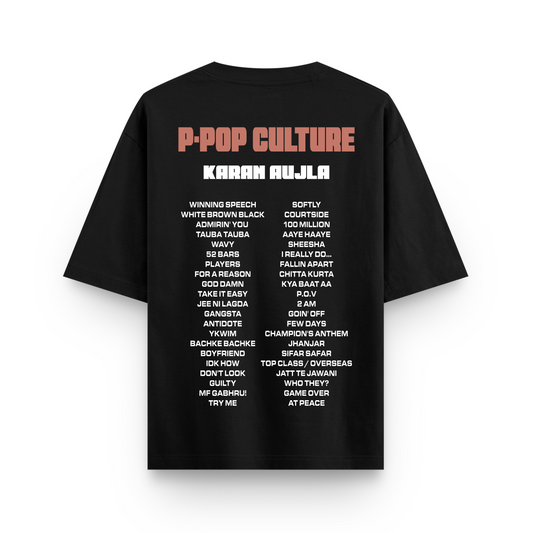 Karan Aujla - Songs Oversized Tshirt