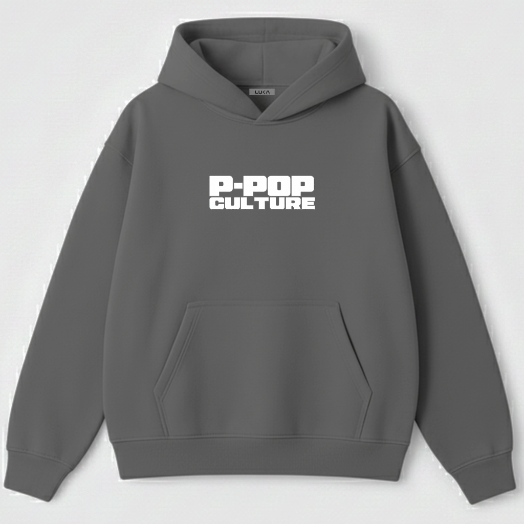 P-Pop Culture Oversized Hoodie