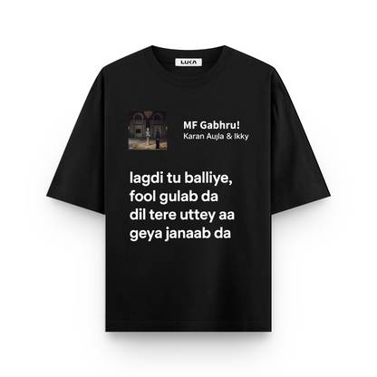 Karan Aujla - MF Gabhru Oversized Tshirt