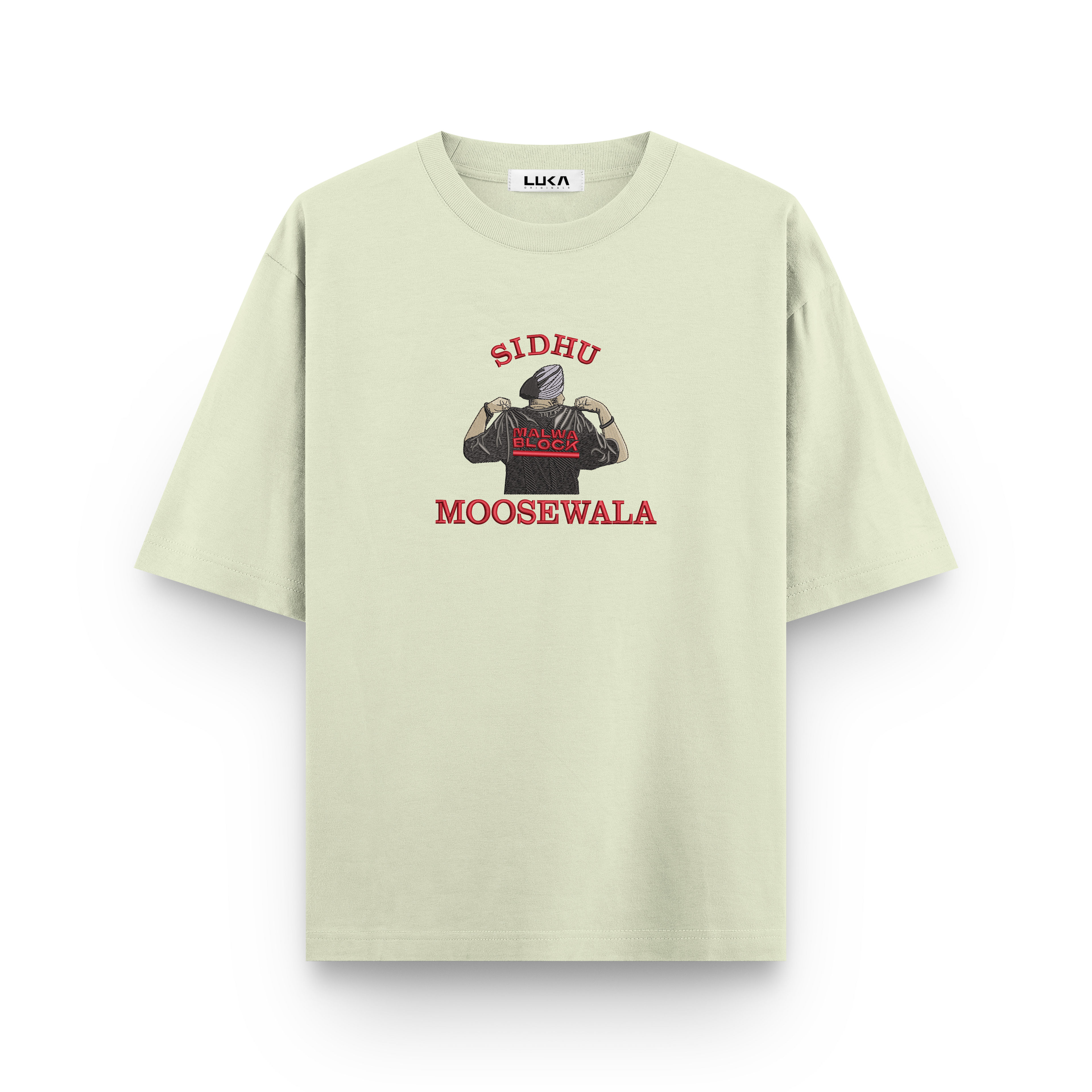Sidhu Moosewala - Malwa Block Oversized T-shirt