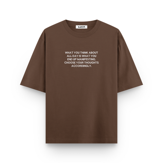 Manifestation Oversized Tshirt