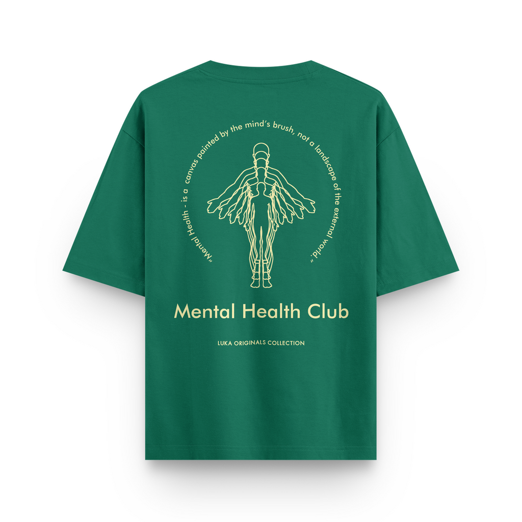 Mental Health Club Oversized Tshirt