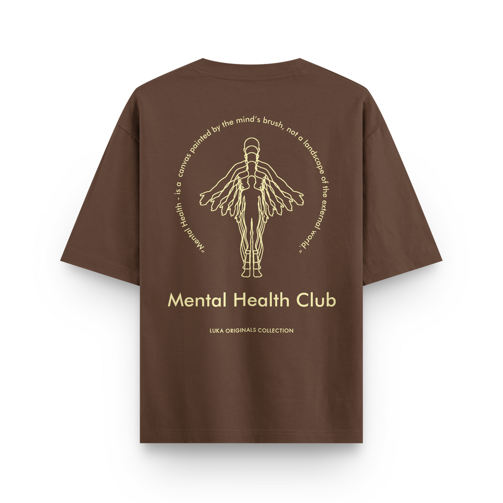 Mental Health Club Oversized Tshirt
