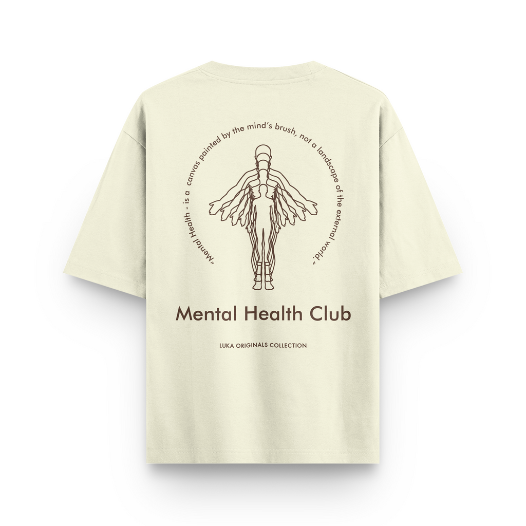 Mental Health Club Oversized Tshirt