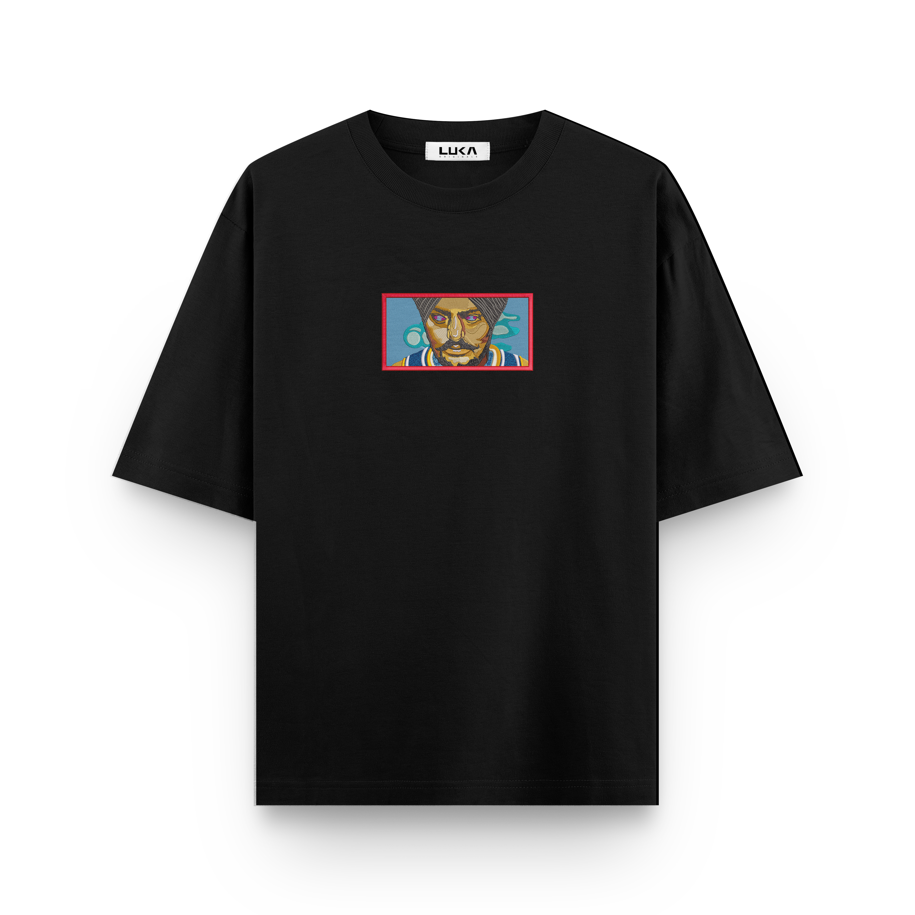 Abstract Sidhu Moosewala Oversized Tshirt