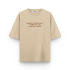 Fake life on social media Oversized Tshirt