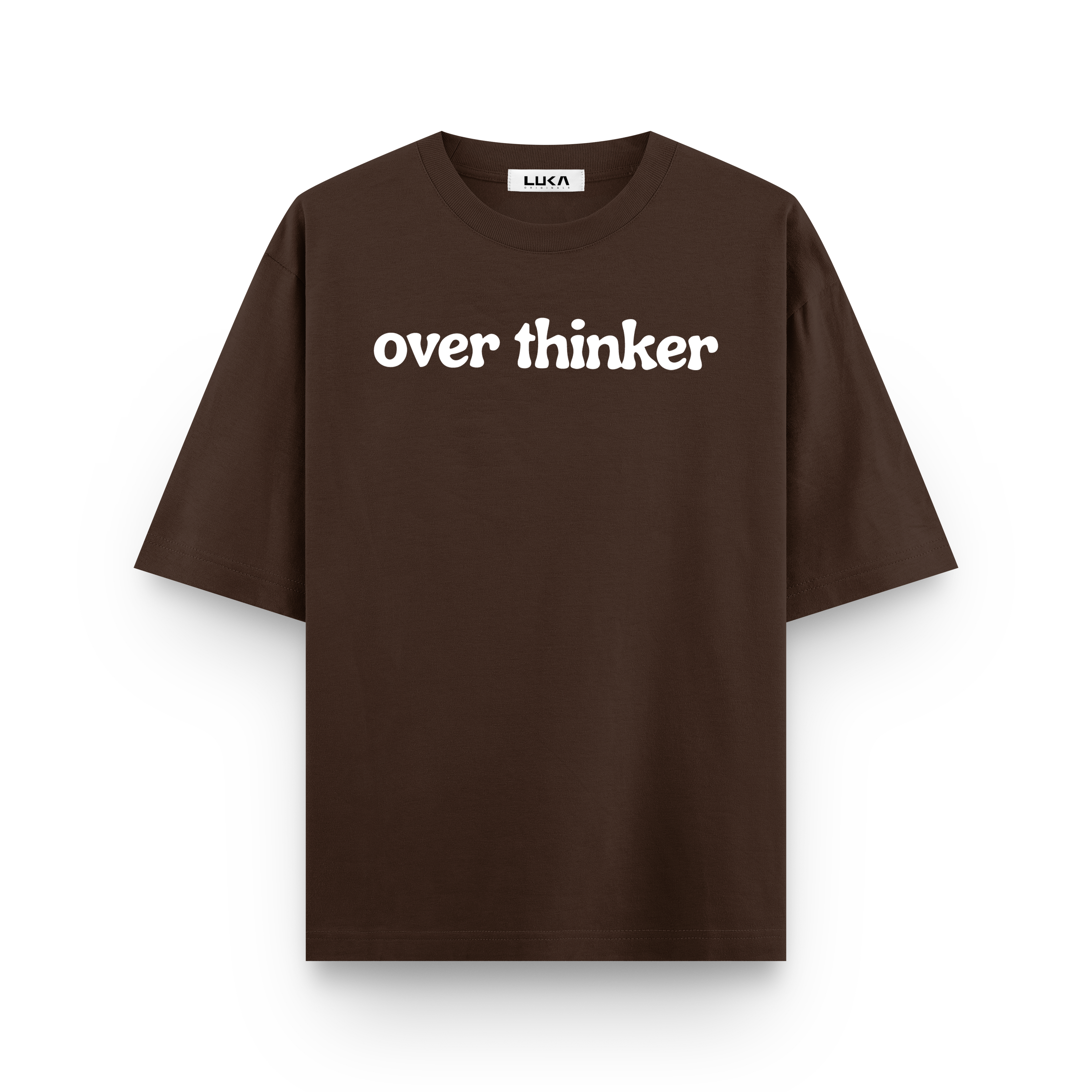 Serial Chillar and Overthinker Oversized Tshirt Combo