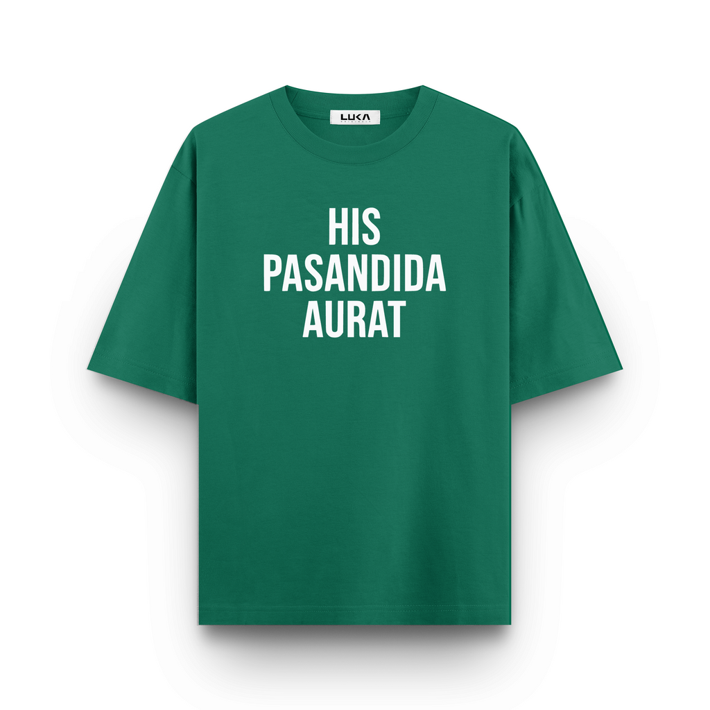 Pasandida Mard And Aurat Oversized Tshirt Combo