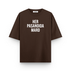Pasandida Mard And Aurat Oversized Tshirt Combo