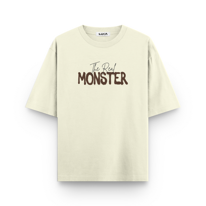 Labubu - Real Monster Oversized Tshirt