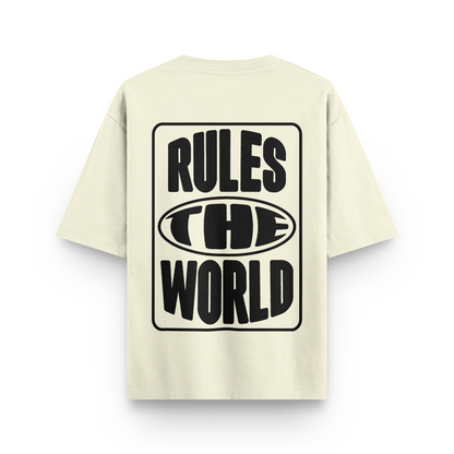 Rules The World Oversized Tshirt