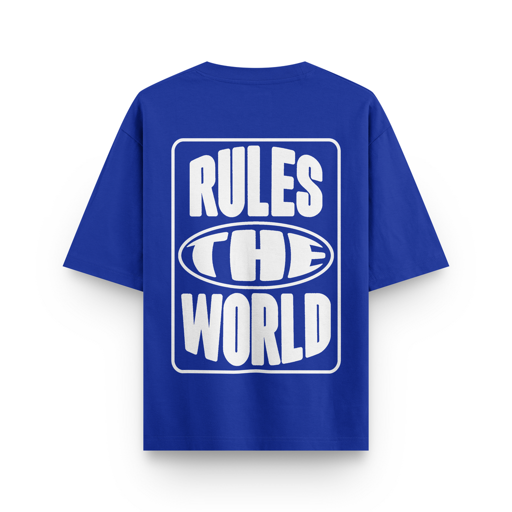 Rules The World Oversized Tshirt