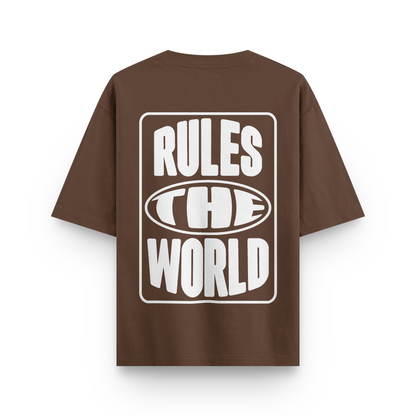 Rules The World Oversized Tshirt