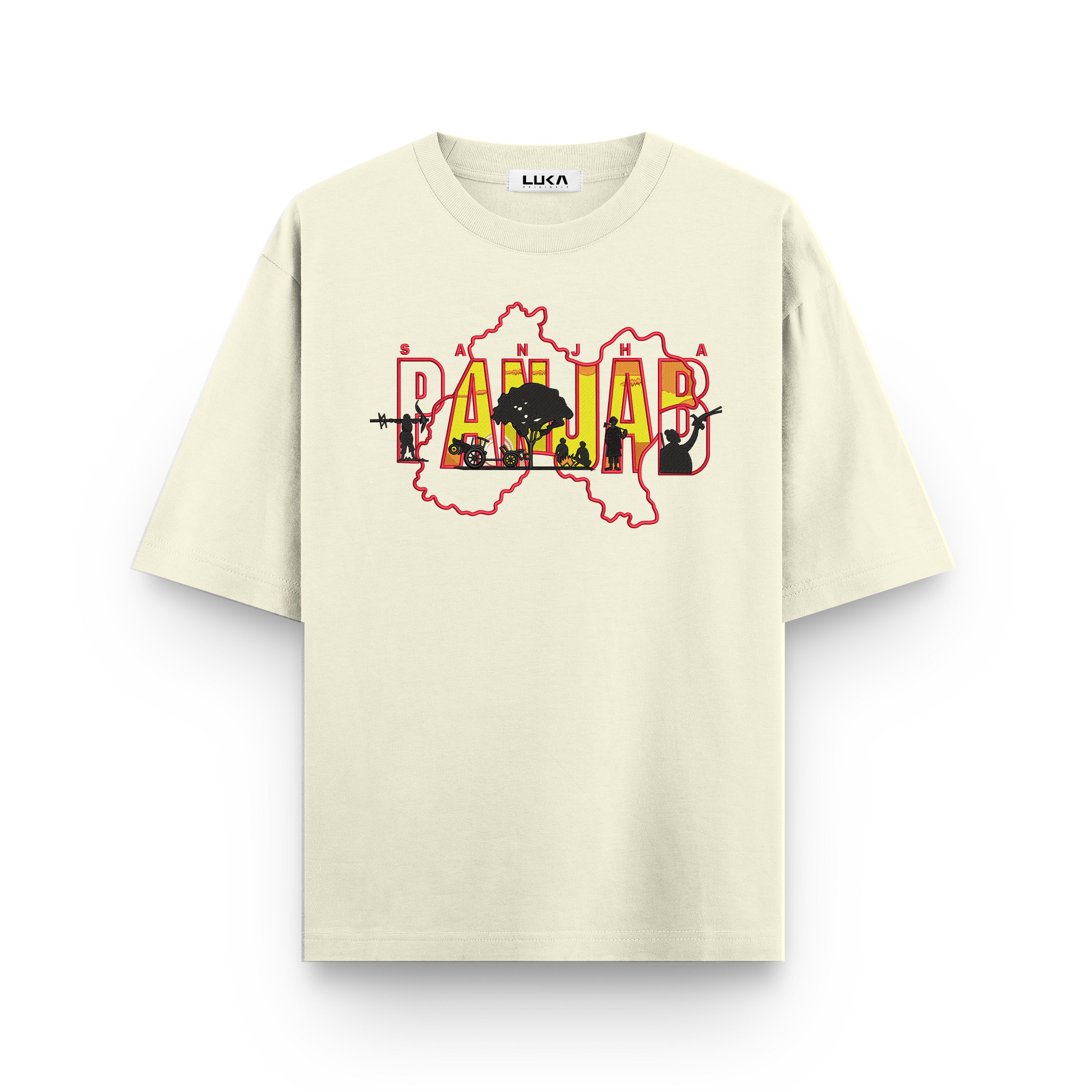 Sanjha Punjab Oversized T-shirt