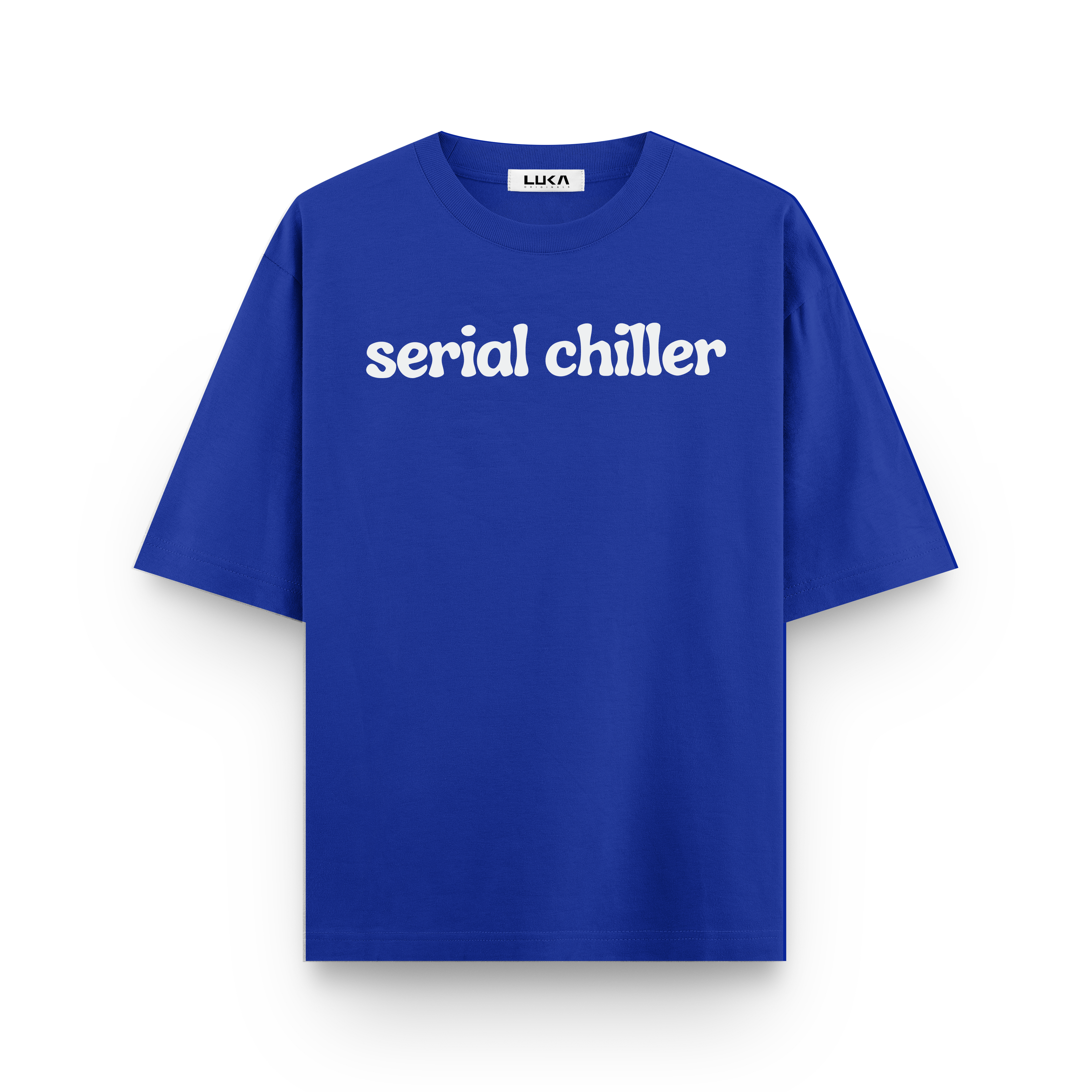 Serial Chillar and Overthinker Oversized Tshirt Combo