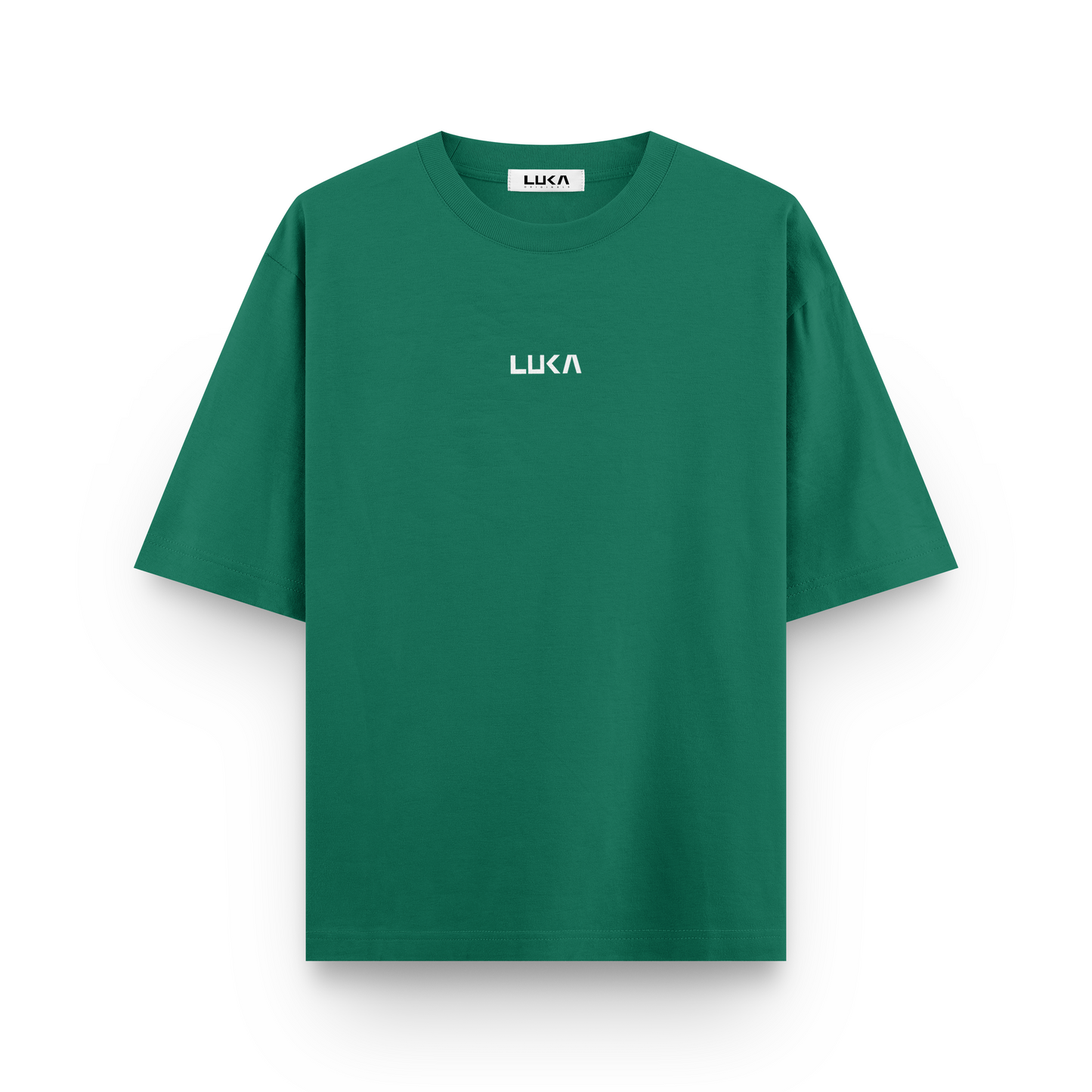 Signature Bottle Green Oversized Tshirt