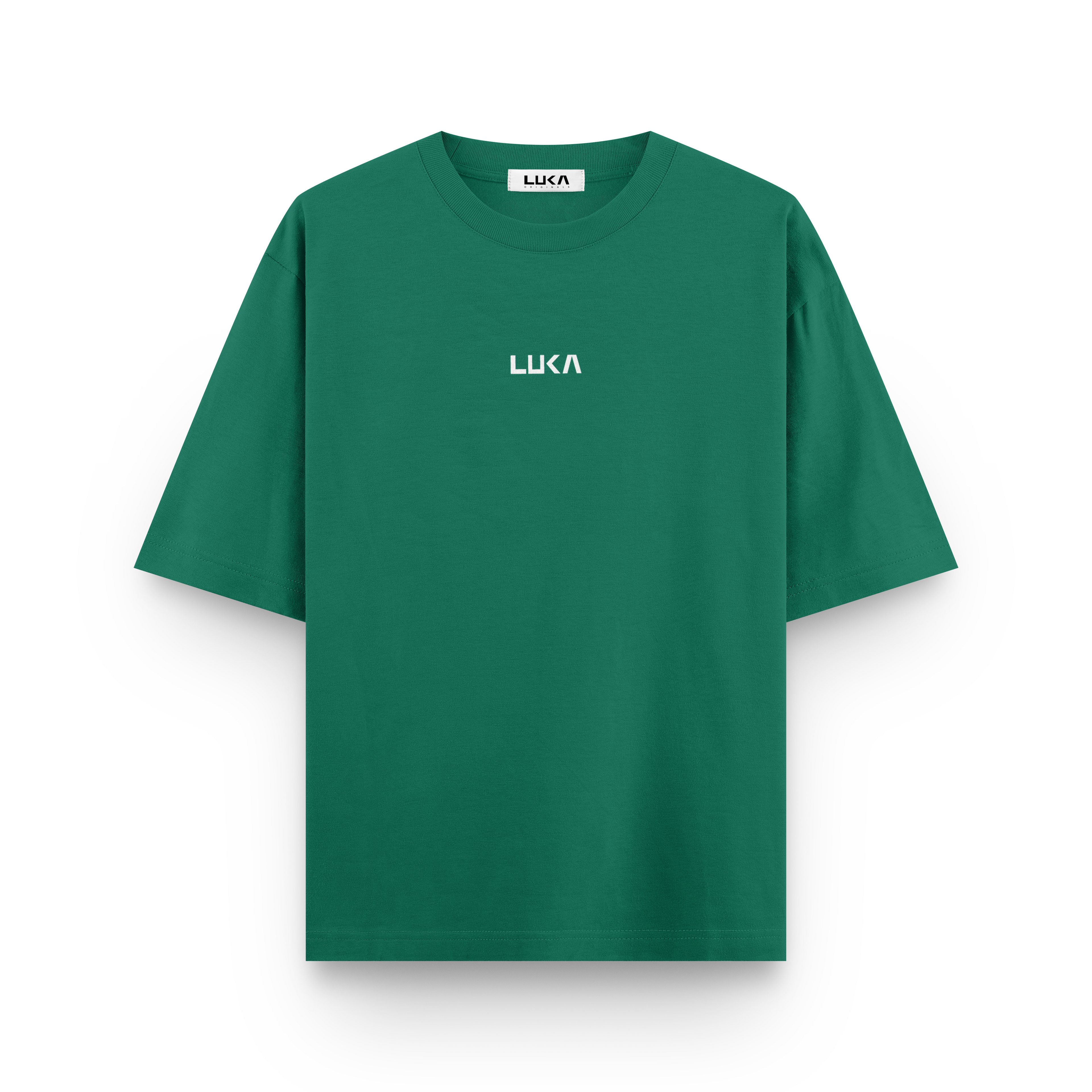 Signature Bottle Green Oversized Tshirt