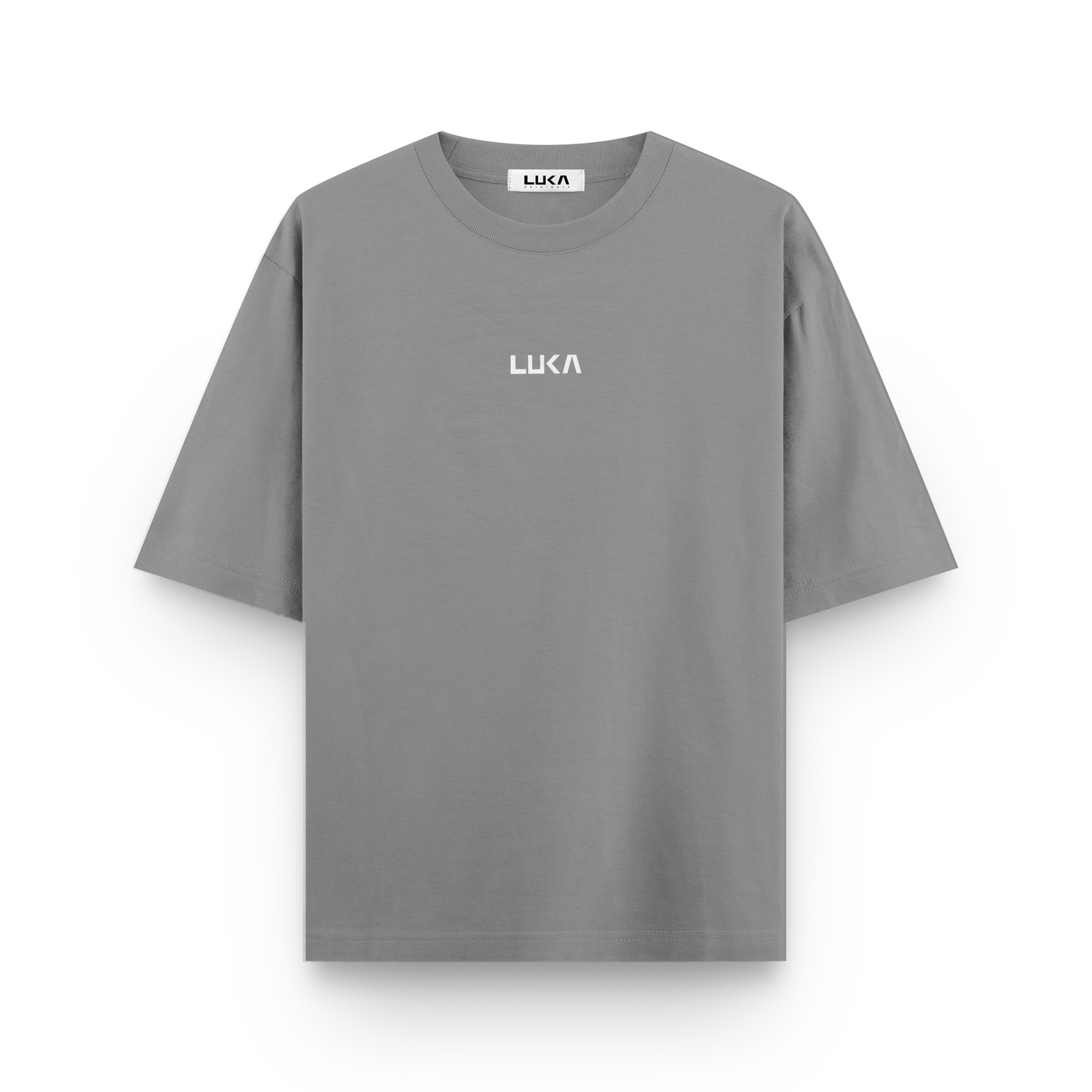 Signature Grey Oversized Tshirt