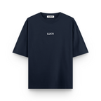 Signature Navy Blue Oversized Tshirt