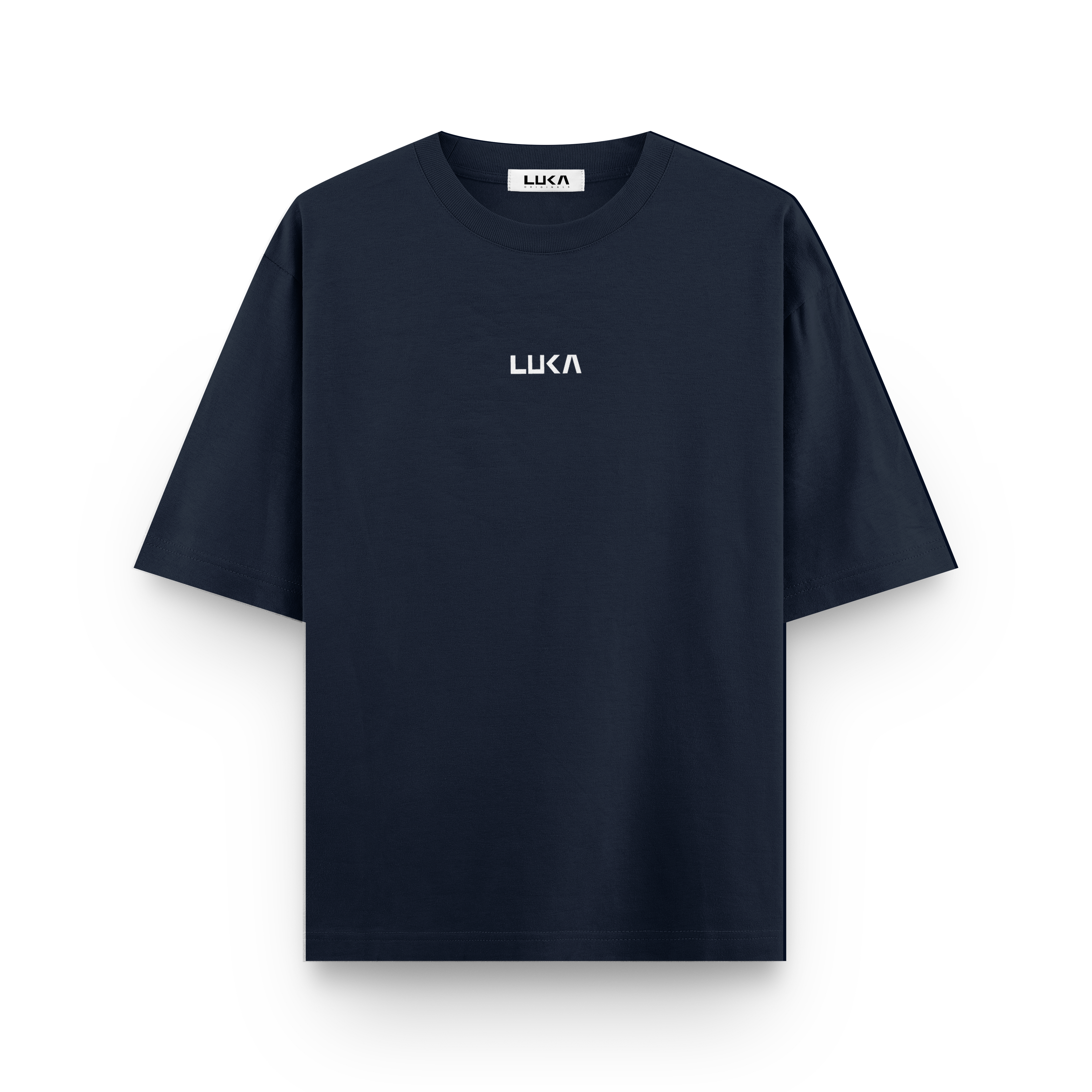 Signature Navy Blue Oversized Tshirt