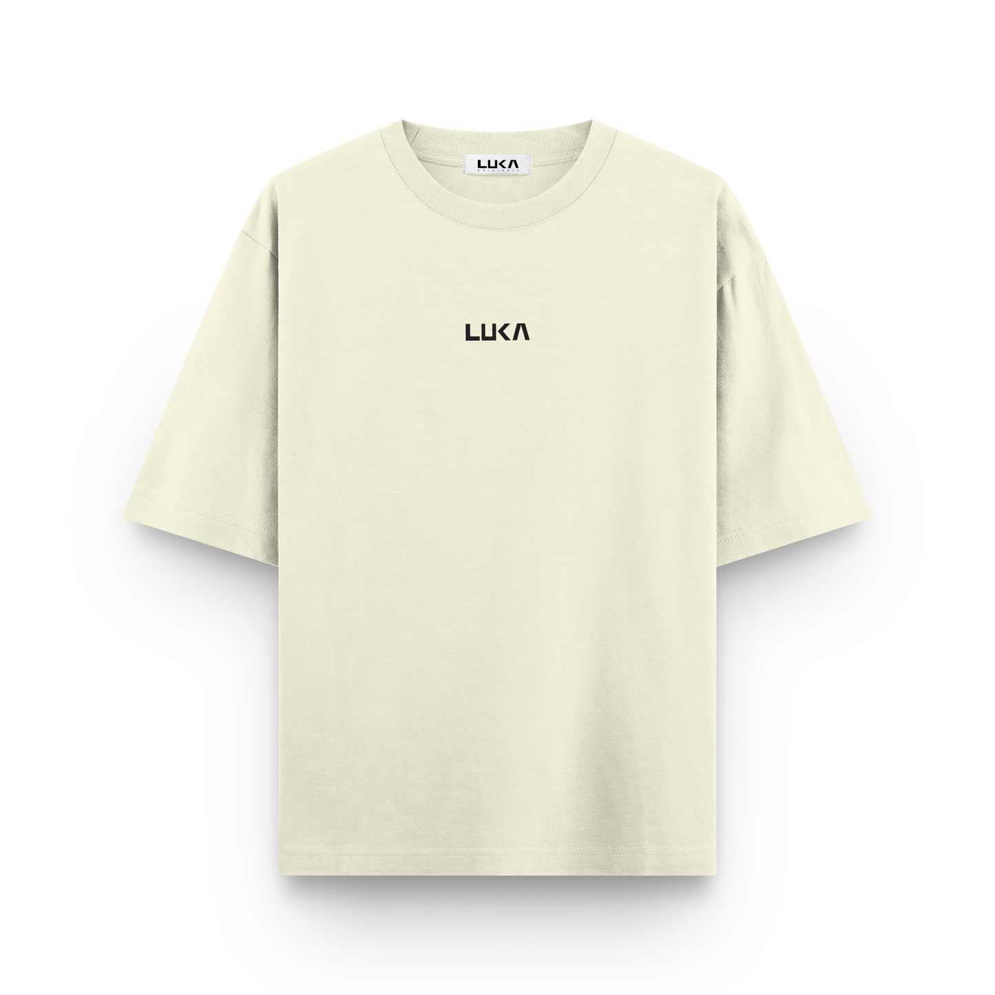 Signature Off White Oversized Tshirt