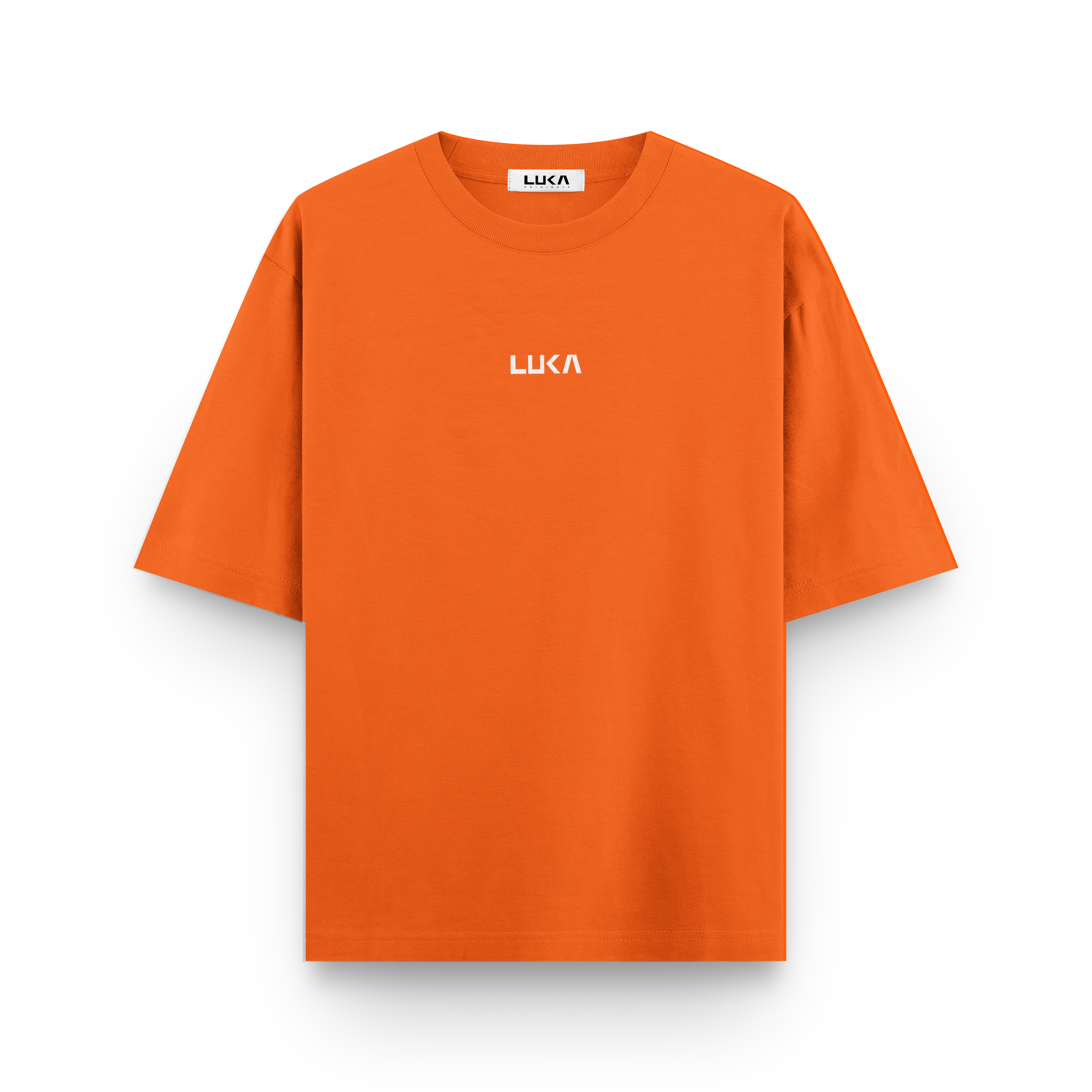 Signature Orange Oversized Tshirt