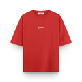 Signature Red Oversized Tshirt