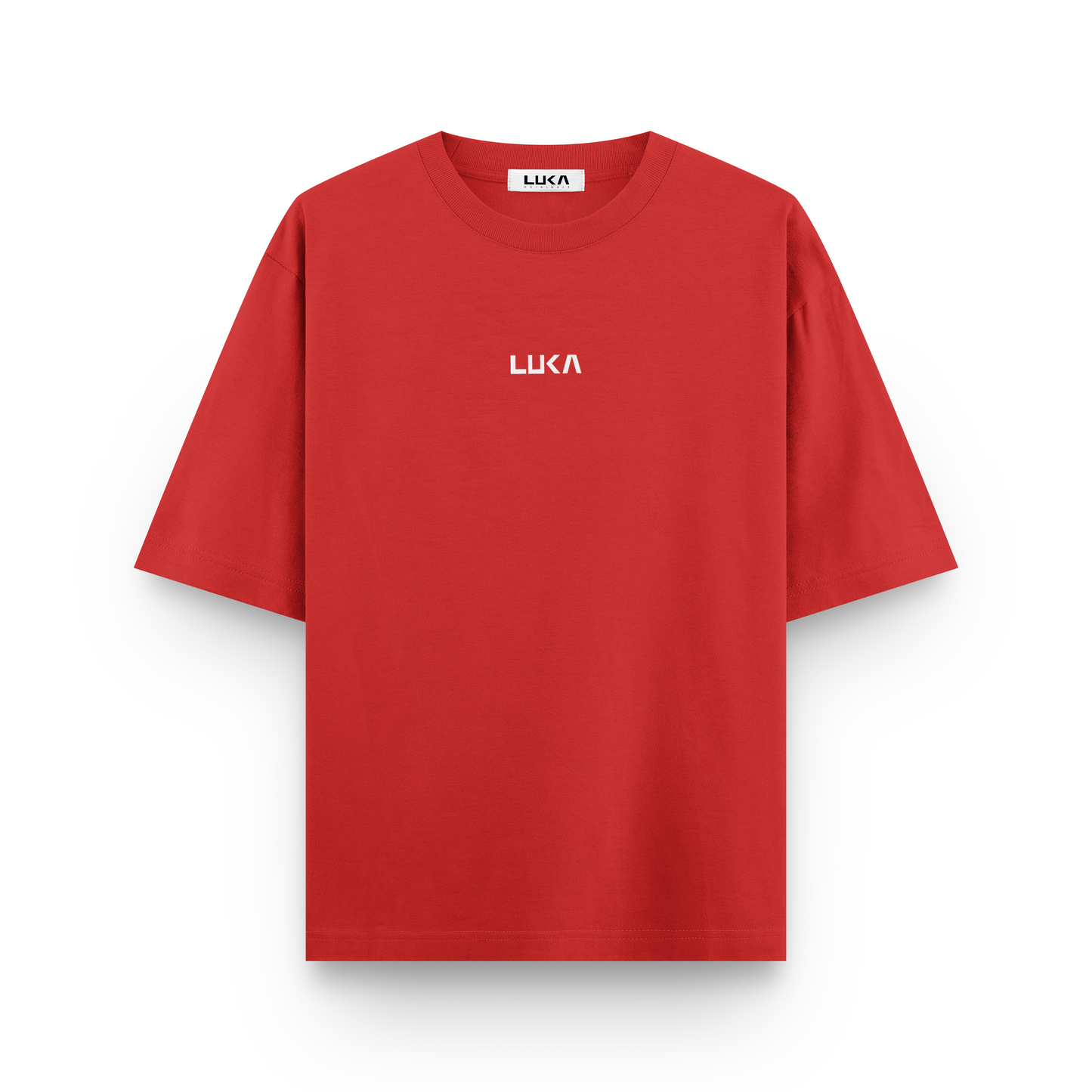 Signature Red Oversized Tshirt