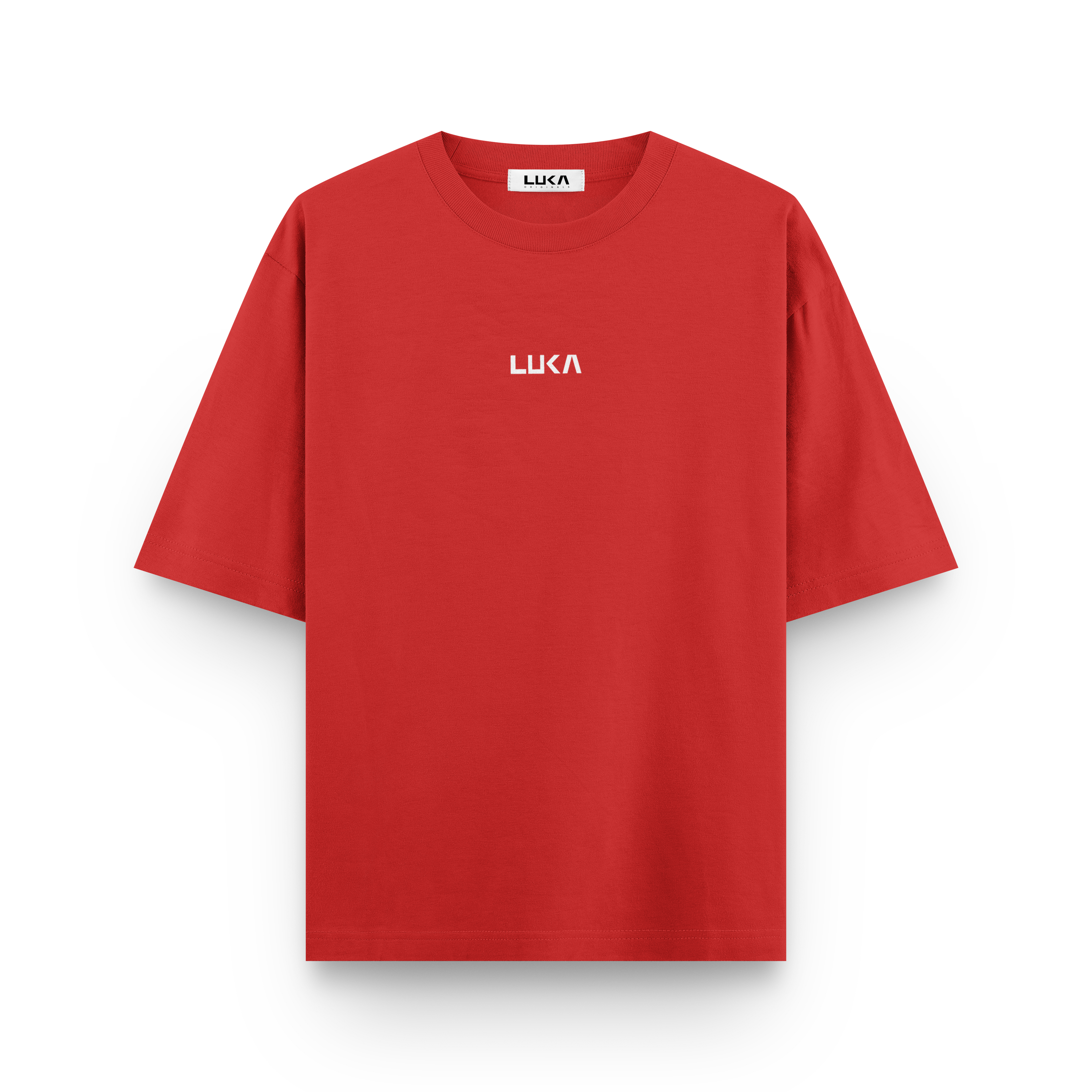 Signature Red Oversized Tshirt
