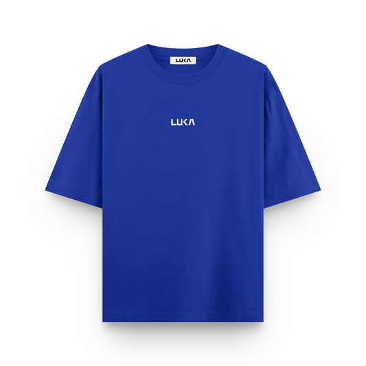 Signature Royal Blue Oversized Tshirt