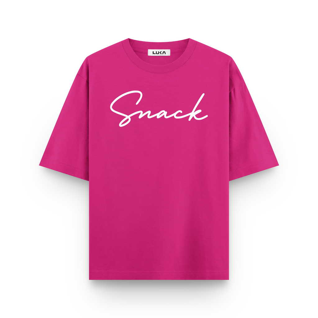 I Like To Eat Snack Oversized Tshirt Combo