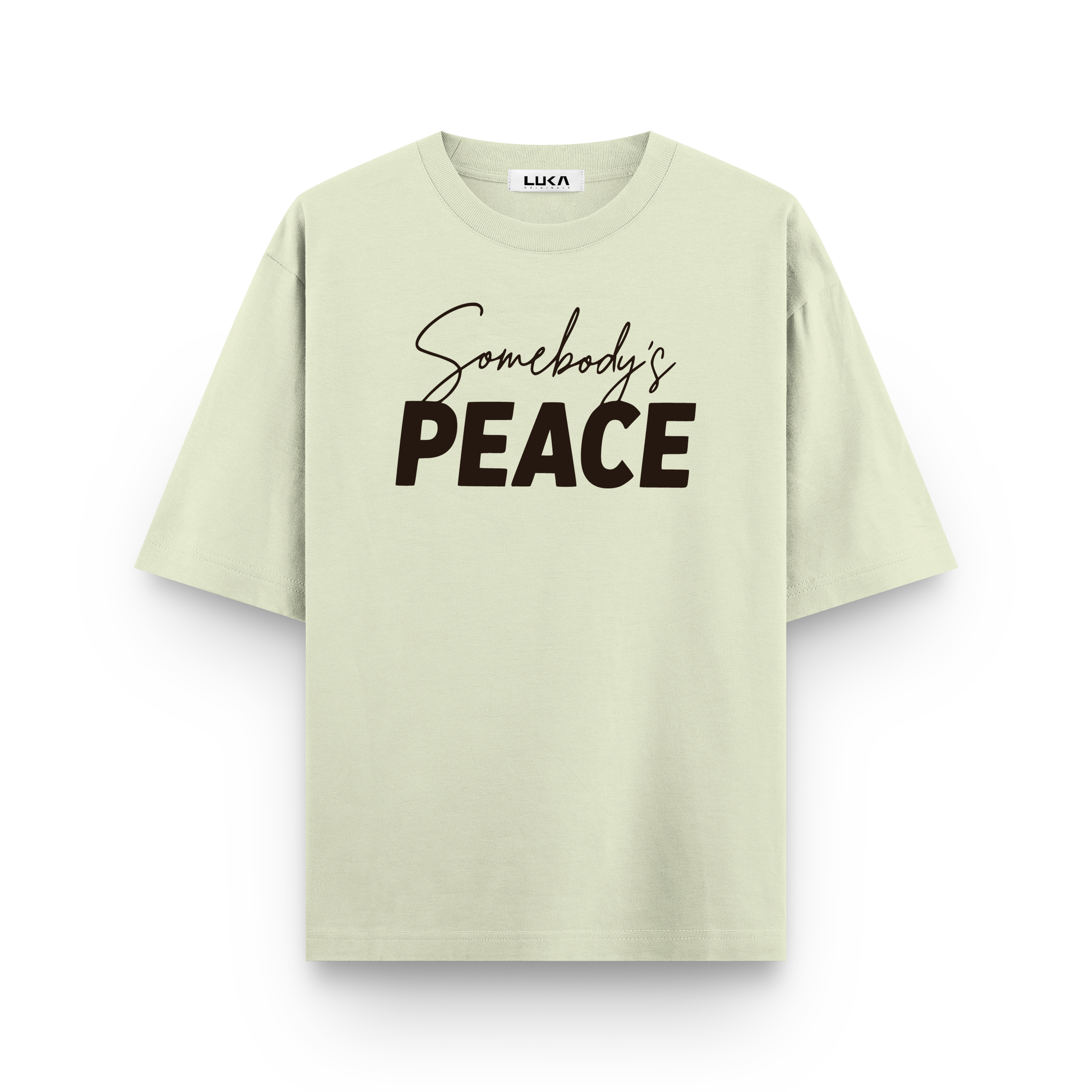 Somebody's Peace Oversized Tshirt Combo