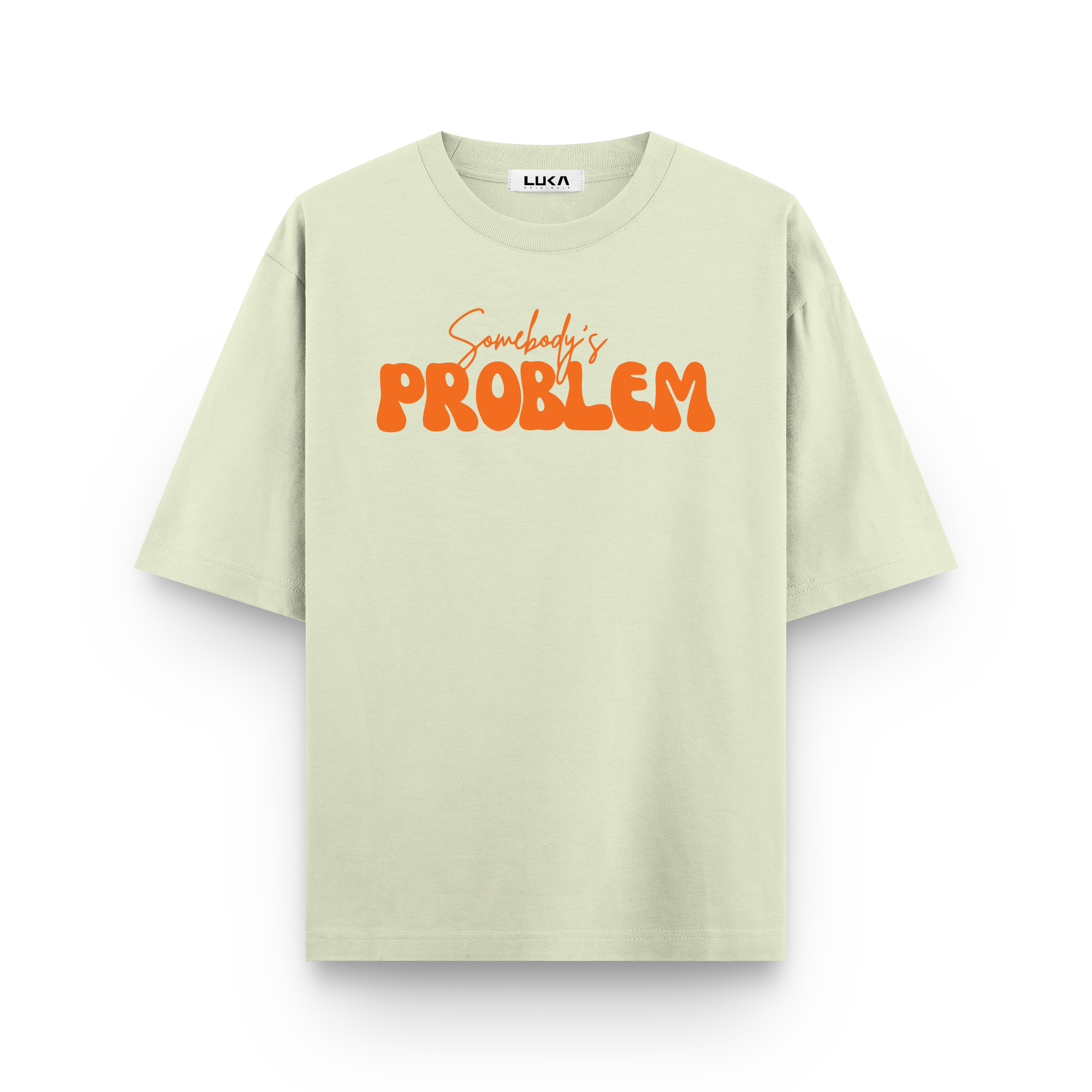 Somebody's Problem Oversized Tshirt Combo