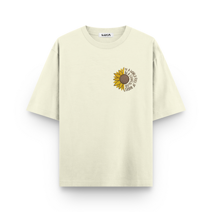 Be a Sunflower Oversized Tshirt