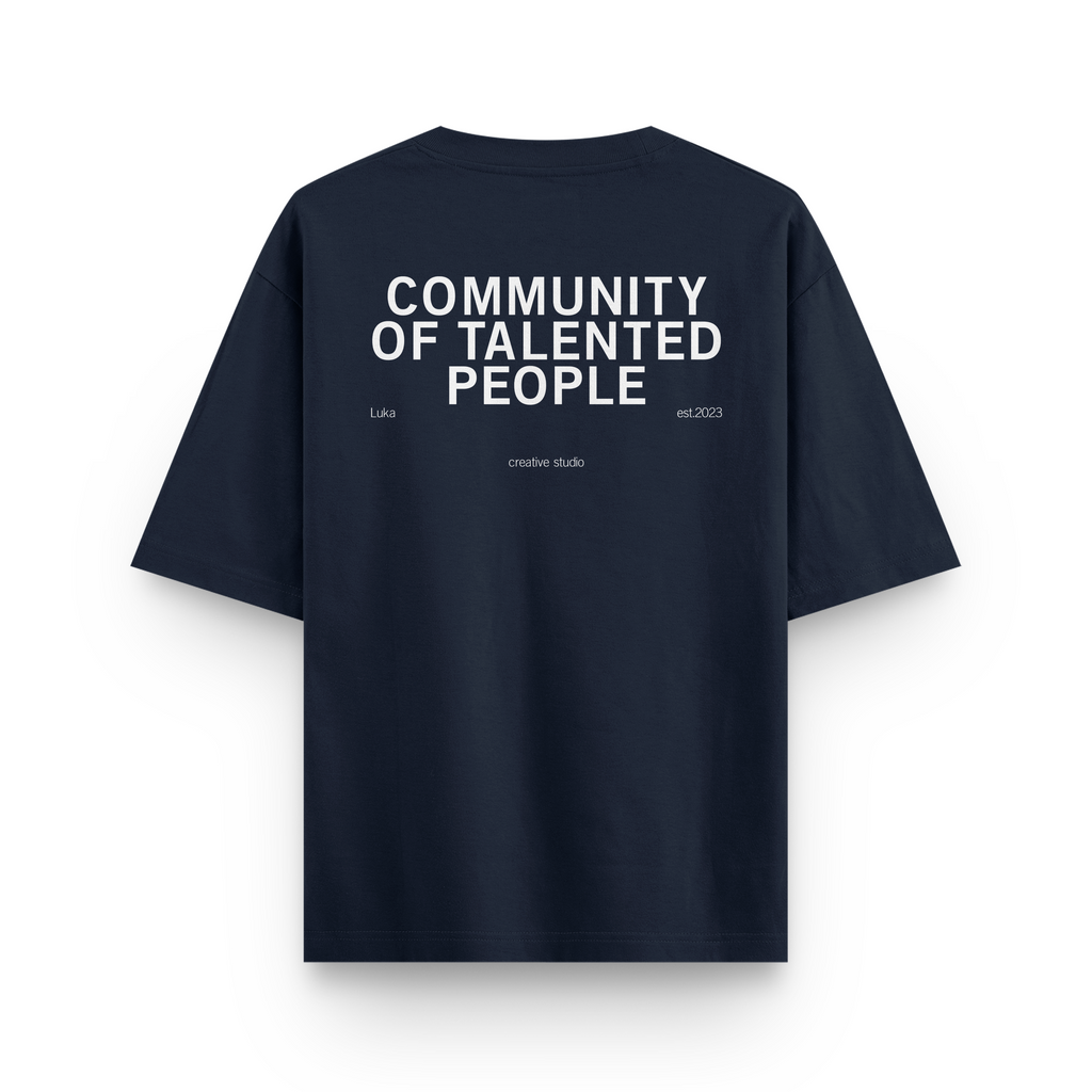 Talented People Oversized Tshirt
