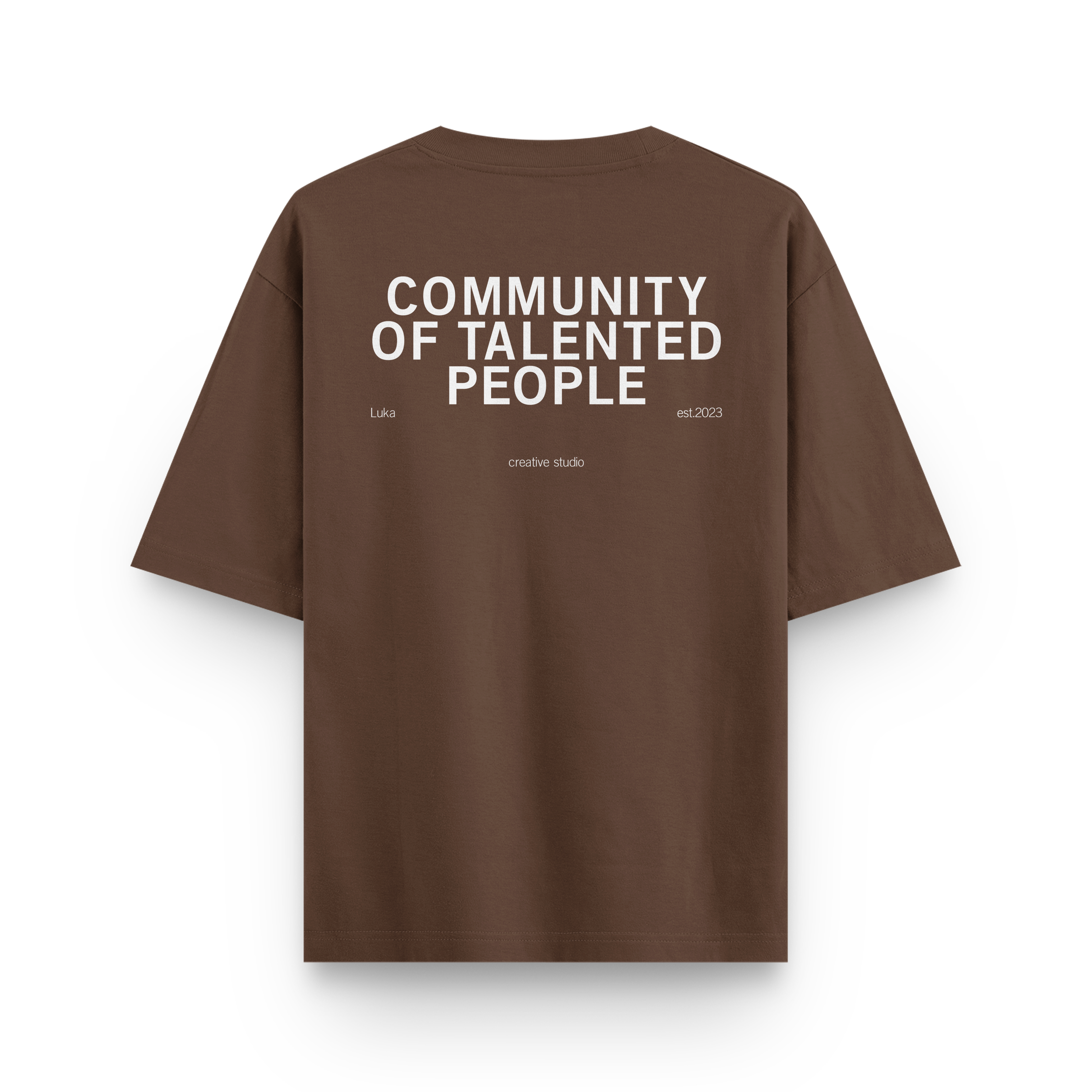 Talented People Oversized Tshirt