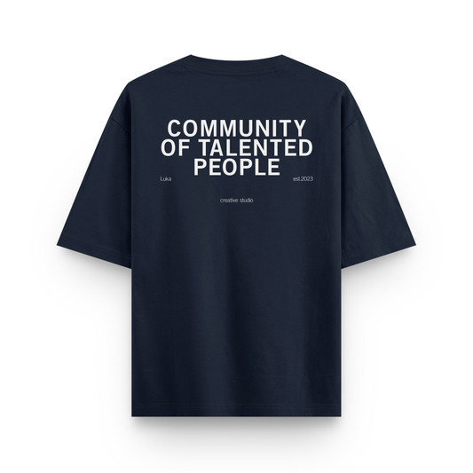 Talented People Oversized Tshirt