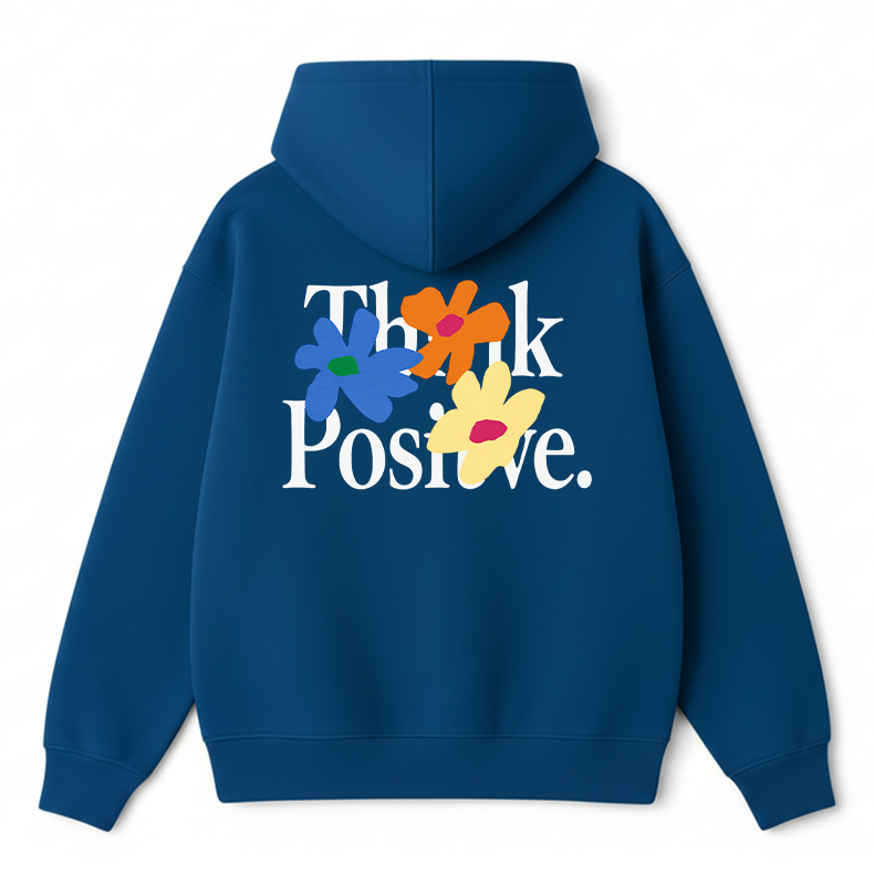Think Positive Oversized Hoodie