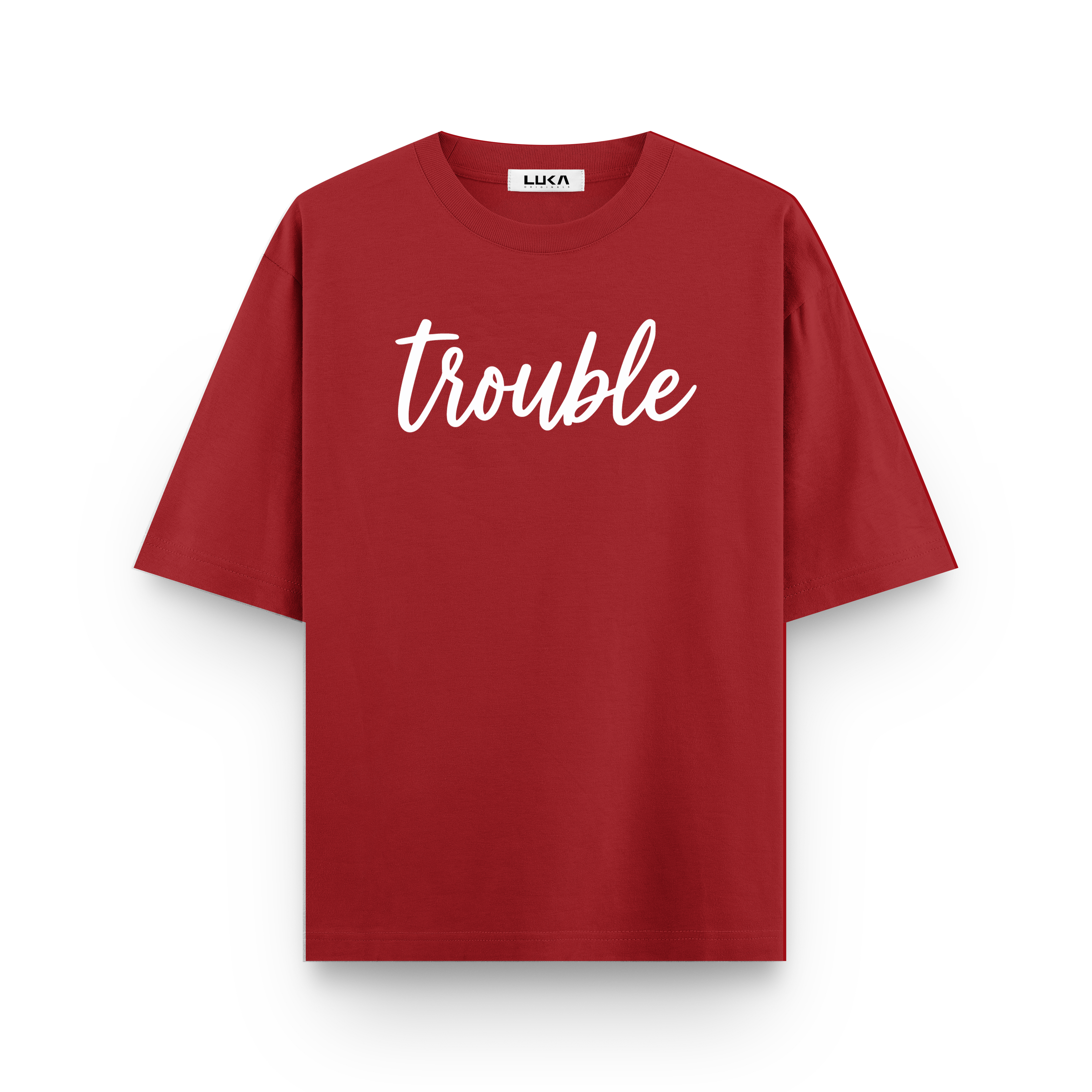 Nobody Loves Trouble As Much As I Do Oversized Tshirt Combo