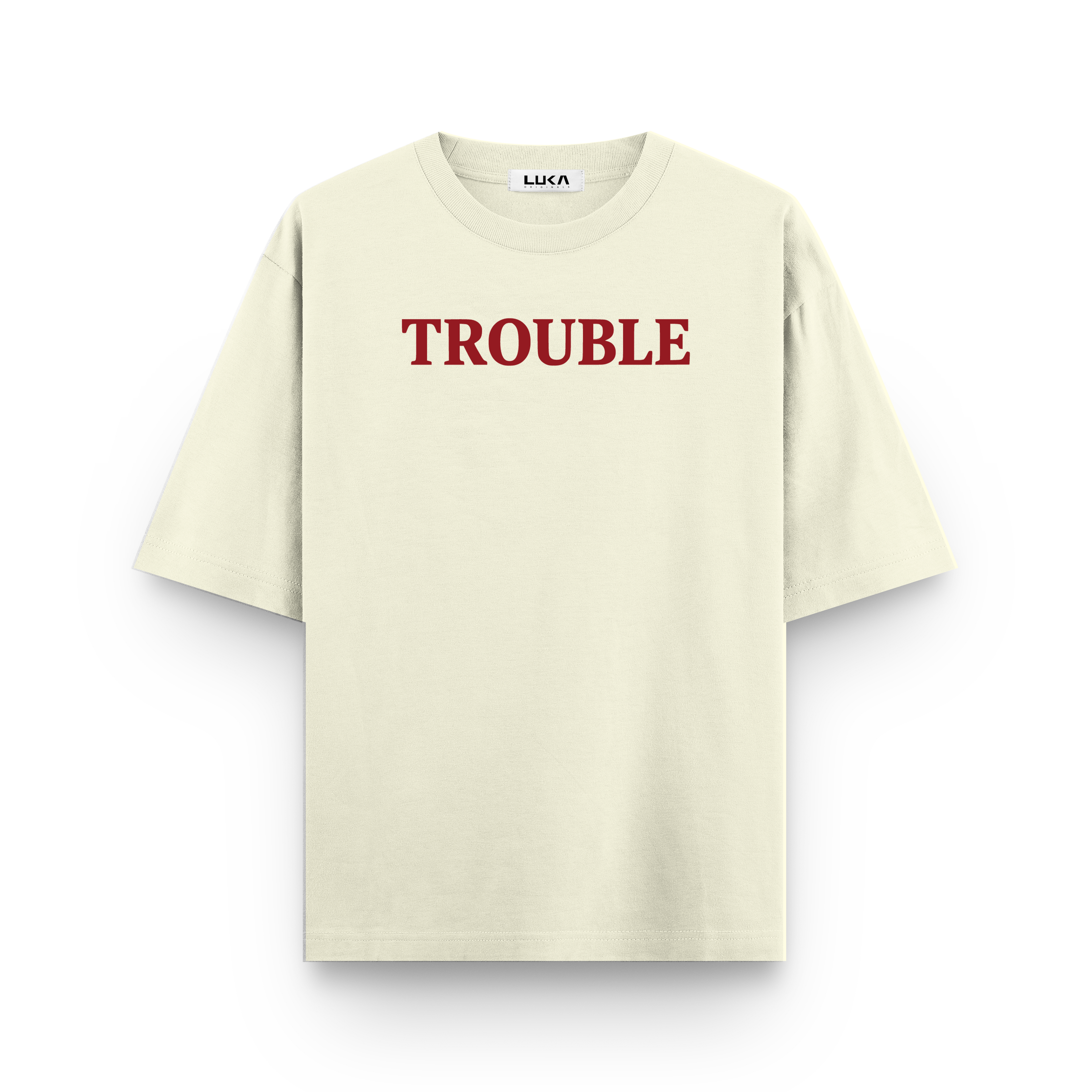 Wherever I Go, Trouble Follows Oversized Tshirt Combo