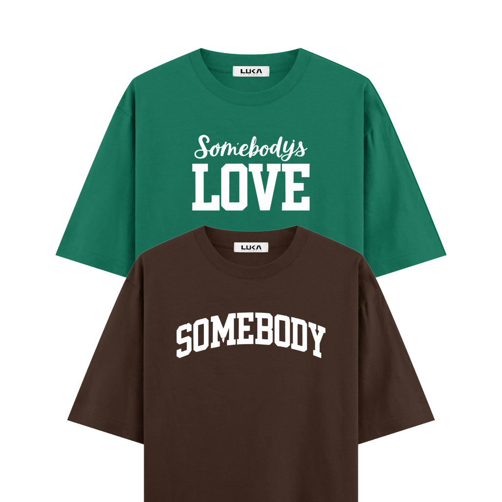 Somebody's Love Oversized Tshirt Combo