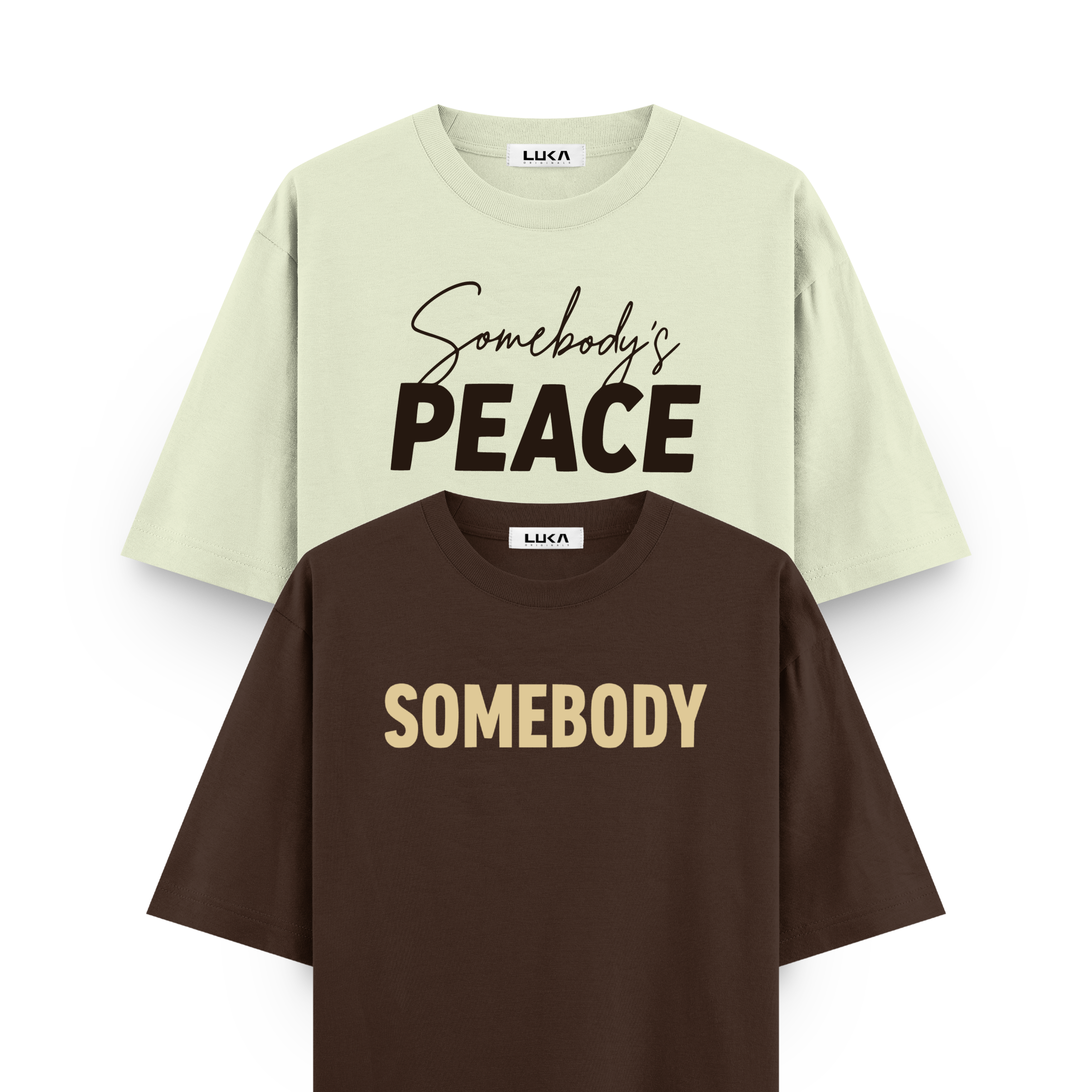 Somebody's Peace Oversized Tshirt Combo