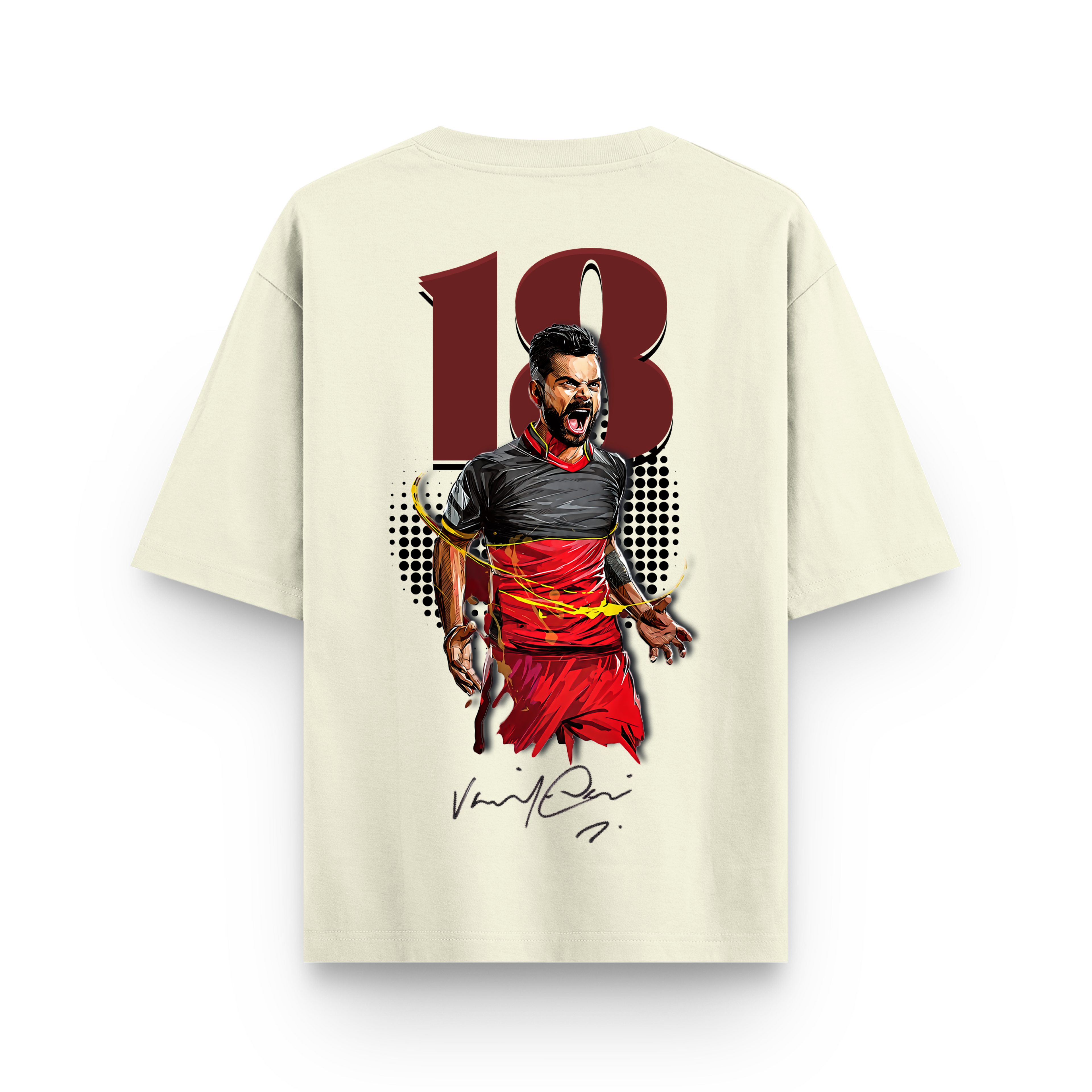 Virat Kohli Oversized Tshirt