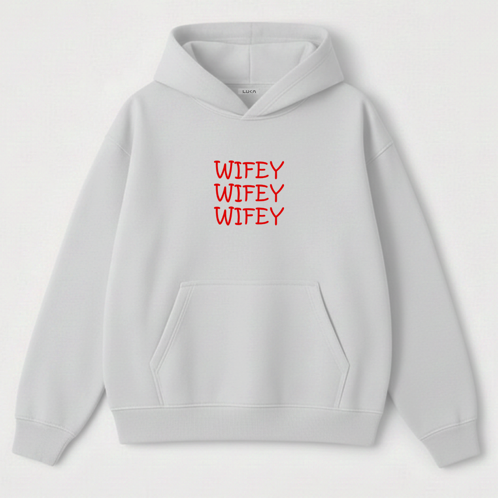 Wifey-Sniper Couple Oversized Hoodie’s