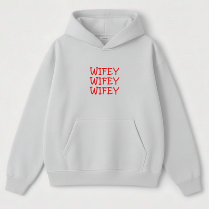 Wifey-Sniper Couple Oversized Hoodie’s