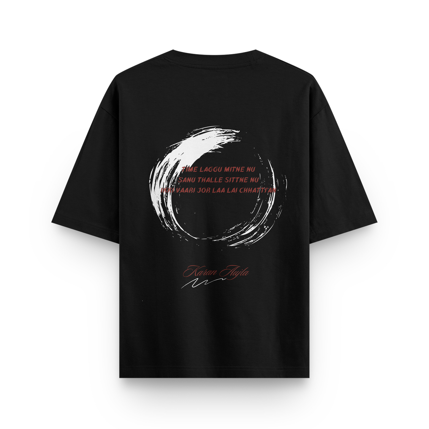 Karan Aujla - Winning Speech Oversized Tshirt