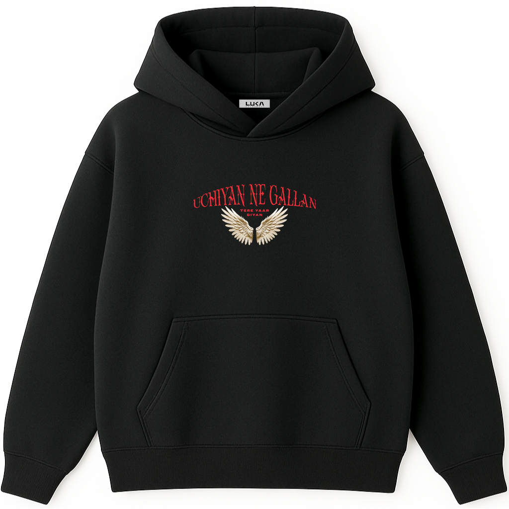 Uchiyan Ne Gallan Oversized Hoodie