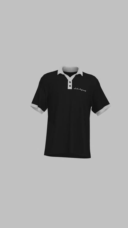 Black Polo by Luka Originals